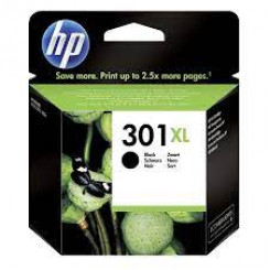 HP 301XL BLACK ORIGINAL High Yield Ink Cartridge CH563EE#301 (480 Pages)